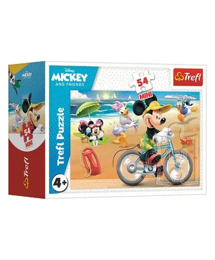 Mickey 54 piece mini jigsaw puzzle a day with friends