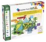MAGNA-TILES® Dino World XL 50 Piece Set – 6 Magnetic Dinosaur Figures with XL Tiles and Magnetic Trees for Kids - view 9