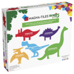 MAGNA-TILES® Dinos 5 Piece Set – Large Magnetic Dinosaur Figures: T-Rex, Stegosaurus, Triceratops and More for Kids - view 8