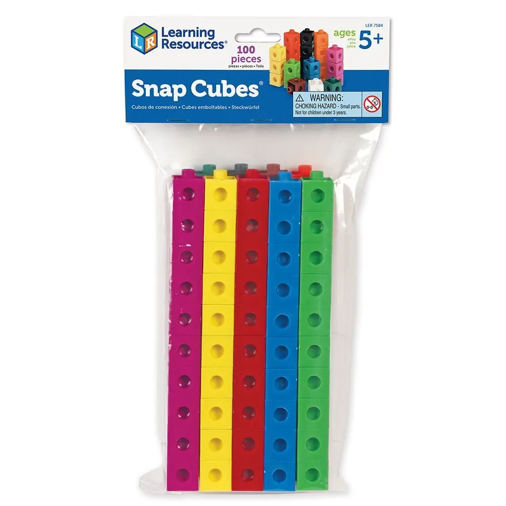 Learning Resources - Set of 100 Snap Cubes