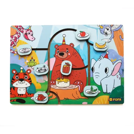 Fofa Maze puzzle Animals Who Eat What