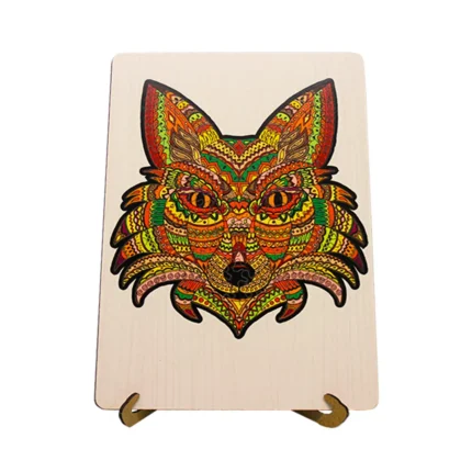Fofa Puzzle Colourful in a Frame Fox