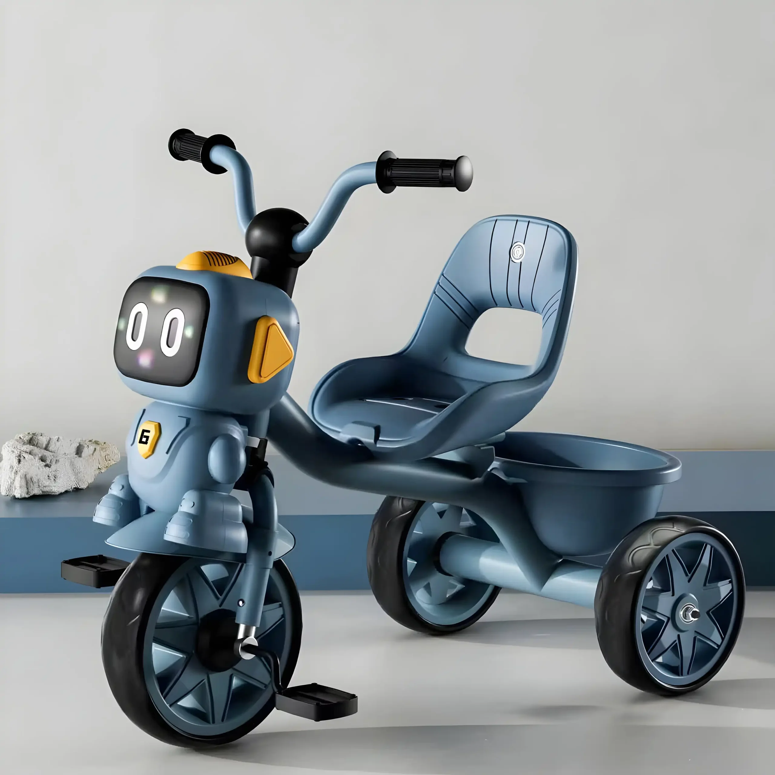 kids-tricycle-with-lights-music-3-wheels kids tricycle , kids ride-on toy