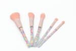 Shush! Cosmetic Brush Set for Girls – 5 Soft Makeup Brushes for Powder, Blush and Eyeshadow, Ages 5+ - view 5