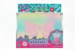 Shush! Cute Cosmetic Case for Girls – 4 Powder Eyeshadows, 4 Wax Eyeshadows, 4 Blushes, 8 Lip Glosses and Mirror, Ages 5+