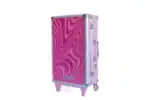 Shush! Mega Makeup Travel Trolley for Girls – 10 Eyeshadows, 3 Blushes, 5 Lipsticks, 4 Lip Glosses, 3 Nail Polishes, Ages 5+
