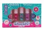 Shush! 5-Piece Water-Based Nail Polish Set for Girls – Non-Toxic, No Parabens, No Phthalates, Ages 5+