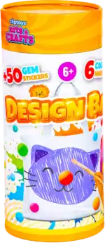 Clip Toys Design Bag Fashion Design Kit for Kids – Create Your Own Unique Bag Designs, Orange - view 8