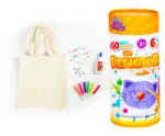 Clip Toys Design Bag Fashion Design Kit for Kids – Create Your Own Unique Bag Designs, Orange - view 8