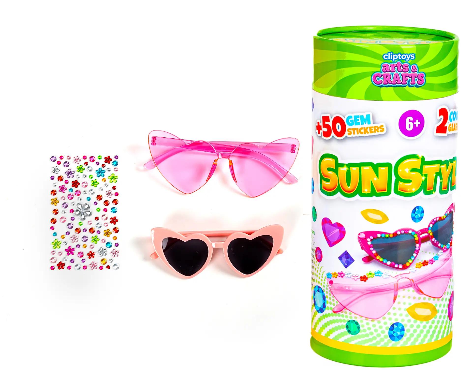 catalog-sun Clip Toys Sun Style Fashion Design Kit for Kids – Create Your Own Unique Fashion Designs, White - view 8