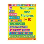 Preschool Charts – Educational Wall Chart Pack of 6 Charts in English, Learning Posters - view 3