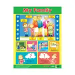 Preschool Charts – Educational Wall Chart Pack of 6 Charts in English, Learning Posters - view 7