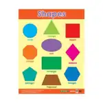 Counting & Shapes – Educational Wall Chart Pack of 6 Charts in English, Learning Posters - view 4