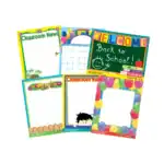 Welcome to Class – Educational Wall Chart Pack of 6 Charts in English, Learning Posters