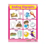 Blends & Digraphs – Educational Wall Chart Pack of 6 Charts in English, Learning Posters - view 4
