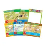 Animal Wonders – Educational Wall Chart Pack of 6 Charts in English, Learning Posters