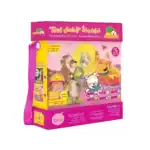 Tales and Lessons – Educational Pack and Books for Kids in Arabic, 140 Pieces with 4 Story Books, Game Cards and Activity Boo