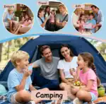 Video Walkie Talkies for Kids – 2 Pack Rechargeable with Screen Display and Voice Changer, Long Range, Boys and Girls Ages 3-
