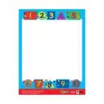 Shapes – Write-On Chart for Kids, Colourful Classroom Wall Chart for Writing and Drawing