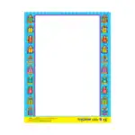 Cars – Write-On Chart for Kids, Colourful Classroom Wall Chart for Writing and Drawing