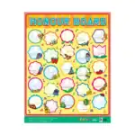Yellow Honour Board – English Reward Wall Chart for Kids, 300gsm Laminated Card