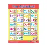 The Alphabet – English Educational Wall Chart for Kids with QR Code Audio-Visual Content