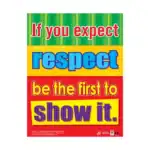 Respect – Educational Wall Chart in English – Classroom Poster with Downloadable QR Code Audio-Visual Version