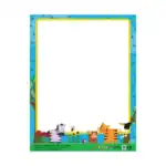Animals – Write-on Chart – Colourful Educational Classroom Wall Chart for Kids, Learning Chart and Teaching Aid