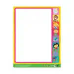 Characters – Write-on Chart – Colourful Educational Classroom Wall Chart for Kids, Learning Chart and Teaching Aid