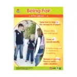 Being Fair – Educational Wall Chart in English with QR Codes, Multicolour Classroom Poster for Kids