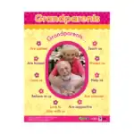 Grandparents – Educational Wall Chart in English – Classroom Poster with Downloadable QR Code Audio-Visual Version