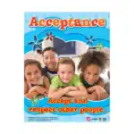 Acceptance – Educational Wall Chart in English – Classroom Poster with Downloadable QR Code Audio-Visual Version