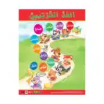 Ordinal Numbers – Educational Wall Chart in Arabic – Classroom Poster with Downloadable QR Code Audio-Visual Version