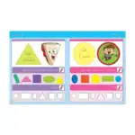 My Skills (Shapes and Colours) – Arabic Write-On Wipe-Off Activity Workbook for Kids, Works with Reading Pen - view 3
