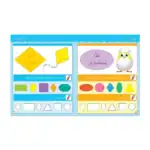 My Skills (Shapes and Colours) – Arabic Write-On Wipe-Off Activity Workbook for Kids, Works with Reading Pen - view 4