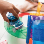 Cleverclixx Race Track Car Blue – Battery-Powered Add-On Car for Cleverclixx Race Track Sets, Needs 1 AA Battery - view 4
