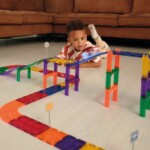 Cleverclixx Race Track Add-On Curves Intense – 15 Piece Curved Track Expansion Set for Race Track Intense, Ages 3+ - view 3