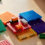 Cleverclixx Brick Tiles Pack Intense – 16 Piece Brick Tile Expansion Pack, Compatible with Most Brick Toys - view 3