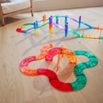 Cleverclixx Race Track Add-On Curves Intense – 15 Piece Curved Track Expansion Set for Race Track Intense, Ages 3+ - view 2