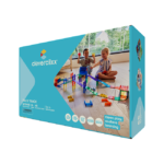Cleverclixx Race Track Intense – 65 Piece Magnetic Race Track Set with Battery-Powered Self-Driving Car, Ages 3+