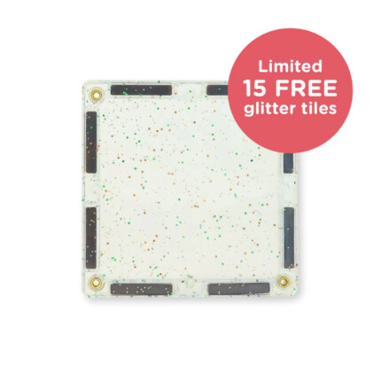 Cleverclixx Inventive Pack Intense – 110 Magnetic Tiles plus 15 Free Bonus Tiles, Limited Edition Anniversary Set - view 2