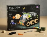 3-in-1 Models STEM Coding Military Kit for Kids (Ages 5+), 185 Pieces Educational Building Set. Ideal Toy Gift for Boys & Gir