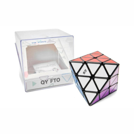 QiYi Face Turning Octahedron (FTO) – Non-Magnetic Shape-Mod Puzzle Cube