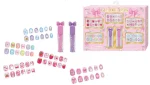 Hot Focus Glamour Days Manicure and Lip Care Set – 5 Press-On Nail Sets and 2 Glitter Lip Glosses for Girls, Ages 5+ - view 7