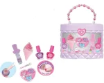Hot Focus Luxury Beauty Kids Cosmetic Set – Handbag with Beaded Handle and Heart Accent for Girls, Ages 8+ - view 9