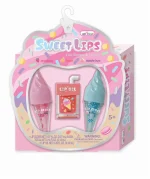 Hot Focus Sweets Liplicious Kids Lip Gloss Set – Trio of Strawberry Flavour Glosses for Girls, Ages 5+ - view 7