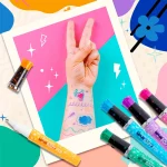 Fashion Angels Sparkle Tats Body Art Set – Shimmery Tattoo Pens with Stencil Sheet for Girls, Ages 8+ - view 16