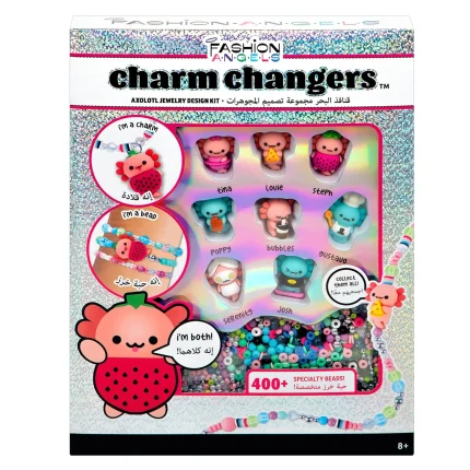 Fashion Angels Charm Changers Axolotl League Jewellery Making Kit – Axolotl-Inspired Charm Beads for Girls, Ages 8+ - view 13