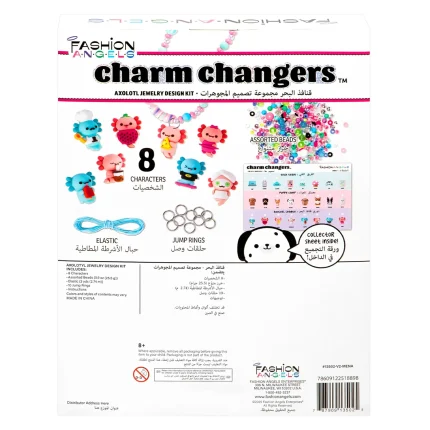 Fashion Angels Charm Changers Axolotl League Jewellery Making Kit – Axolotl-Inspired Charm Beads for Girls, Ages 8+ - view 14