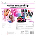 Fashion Angels Color Me Pretty Makeup, Hair and Body Art Kit – Hair Chalks, Sparkle Tattoo Ink Pens, Face Gems, Ages 8+ - vie